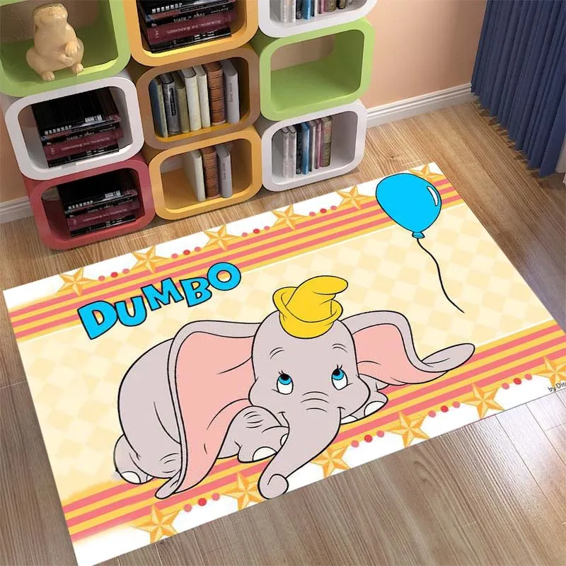 Disney Dumbo Printed Carpet Living Room Bedroom Large Area Decorative Carpet Children's Room Gifts