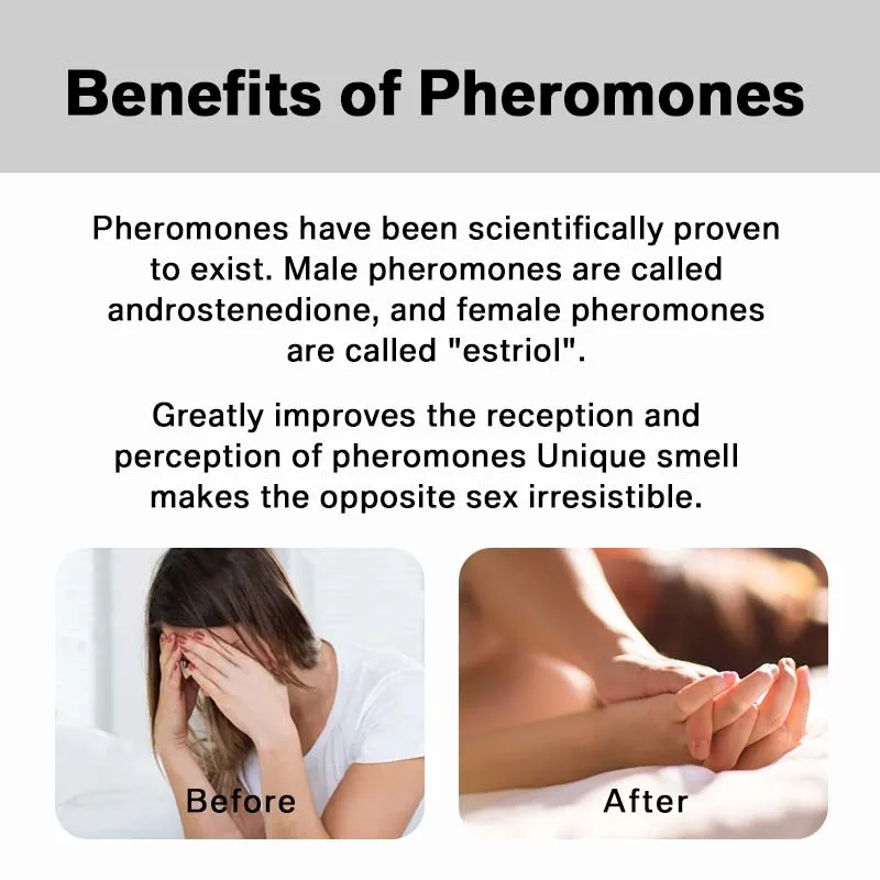 Pheromone Women's Perfume - Essential Oil Cologne, sweet floral and fruity scent, enhances attractiveness, confidence and charm.