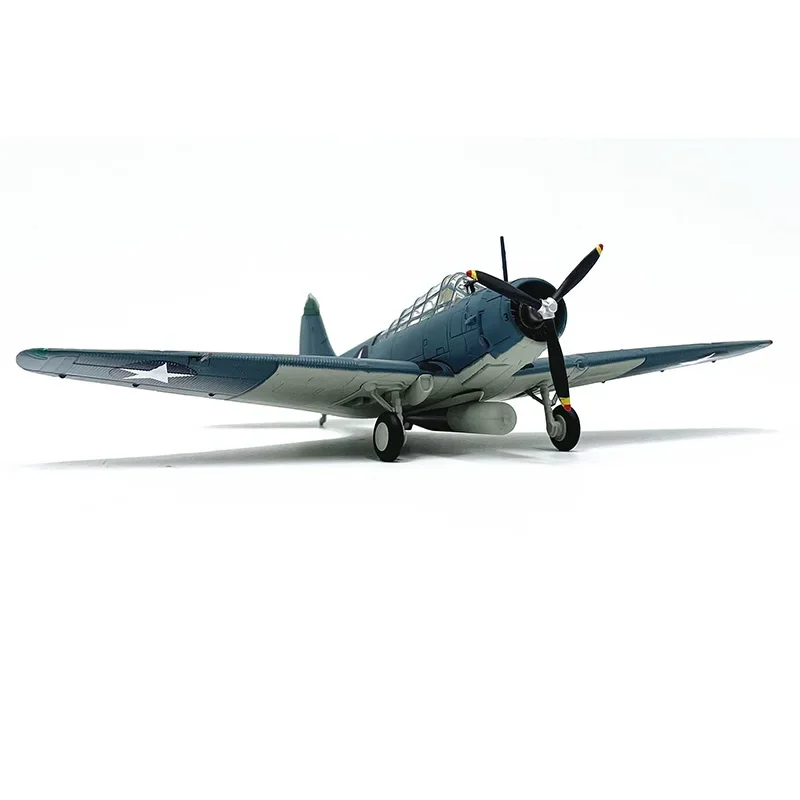 Diecast 1:72 Scale American TBD Torpedo Bombers Original Finished Alloy Airplane Model Simulation Static Collectible Toy Gift