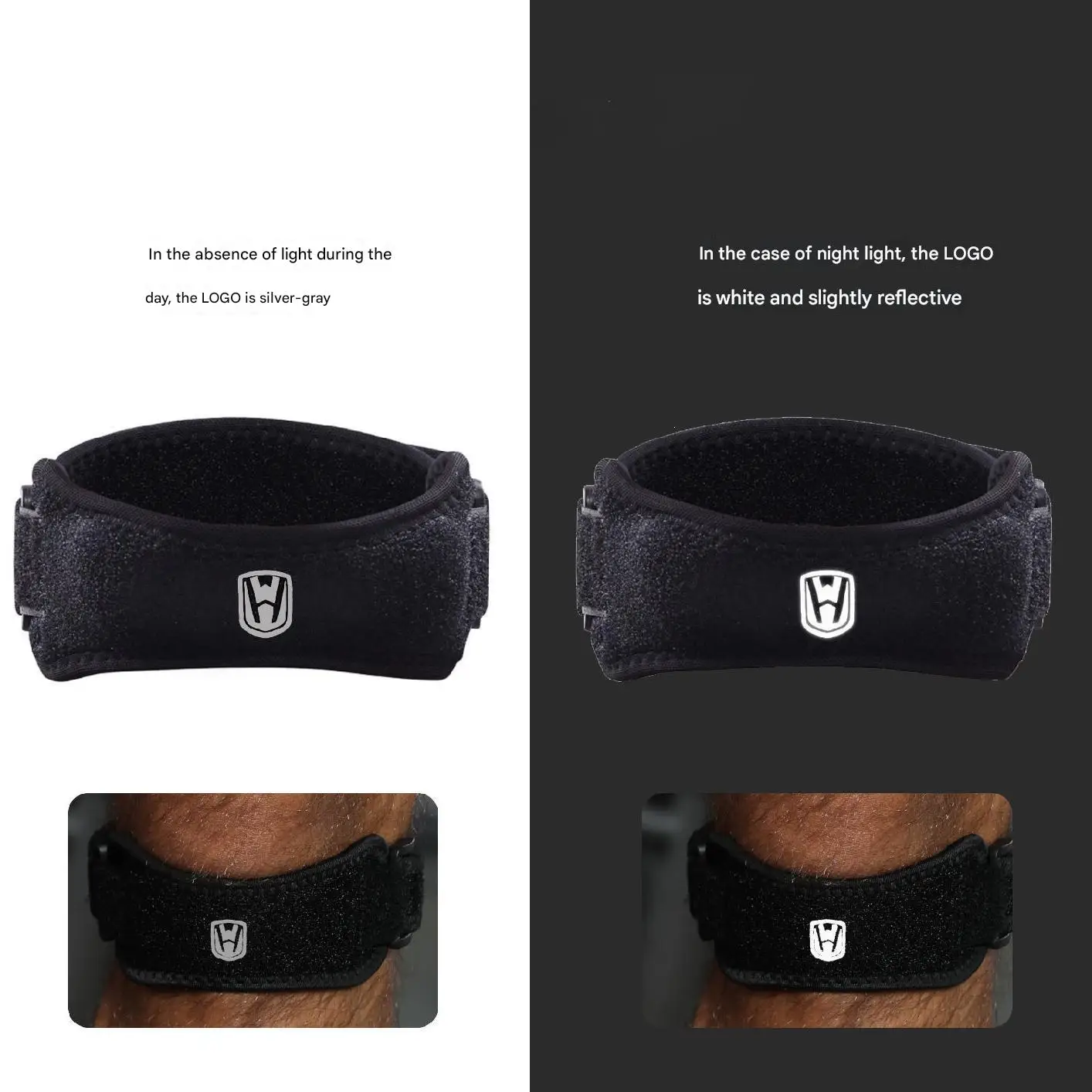 

Регулируемый коленный ремень, наколенник, мужской и женский спортивный коленный ремень для бега, защита, амортизирующий наколенник под давлением