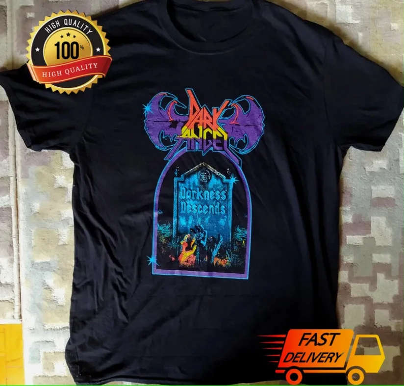 Dark Angel - Darkness Descends Cotton Unisex All size S To 5Xl T-shirt