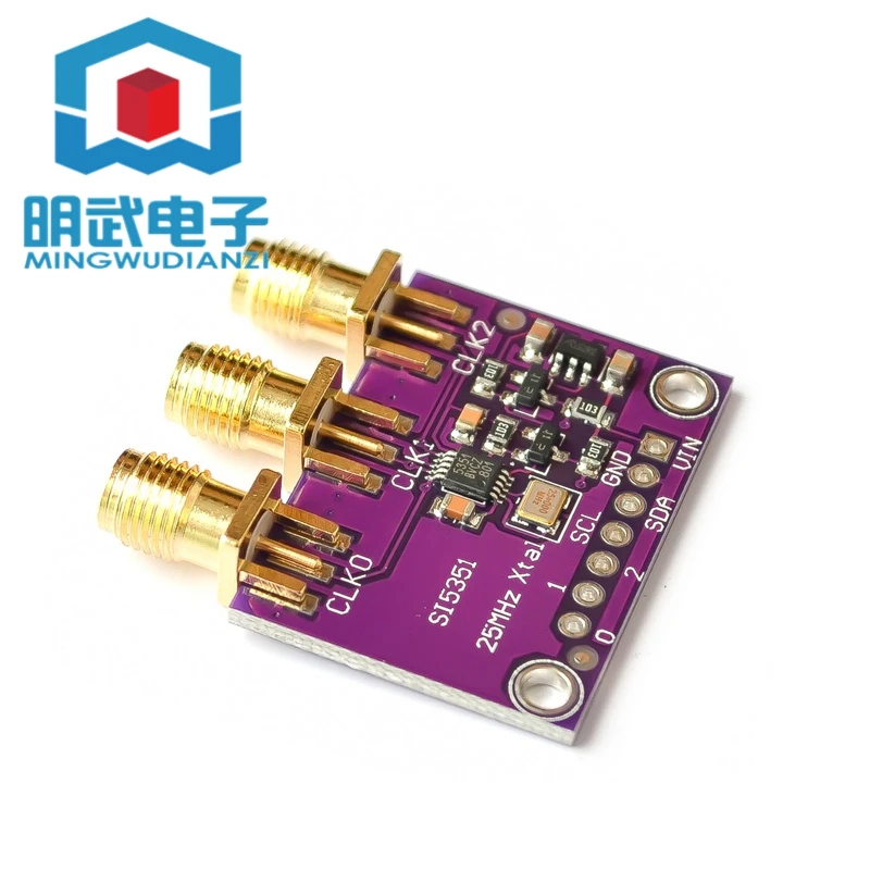 Si5351 Hochfrequenz signal Rechteck frequenz generator Signal generator si5351a