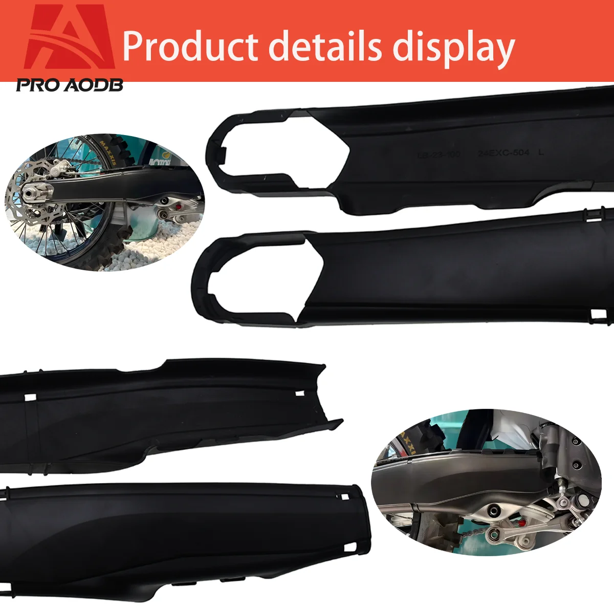 Motorcycle Swingarm Swing Arm Protector Cover For KTM XC-W EXC-F XCW-F EXC EXCF150 250 300 350 450 NEW 2024 Enduro Dirt Pit Bike