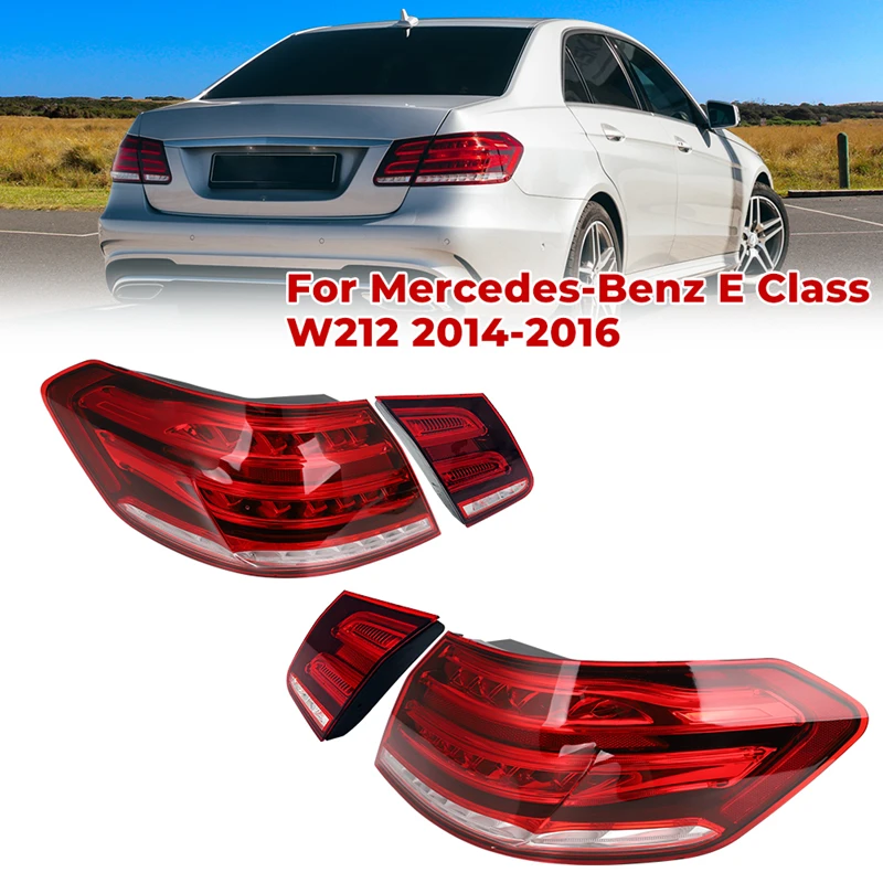 

Tail Lights For Mercedes-Benz E Class W212 E350 E300 E250 E63 2014-2016 Rear Lights Turn Signal Lamp Stop Brake Reversing Lamp