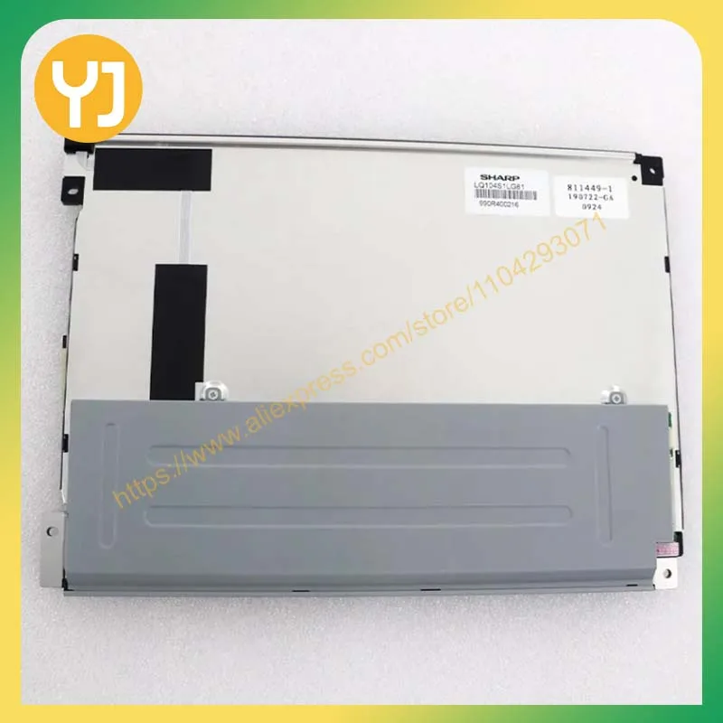 Tela LCD original LQ104S1LG81 de 10,4 polegadas totalmente nova