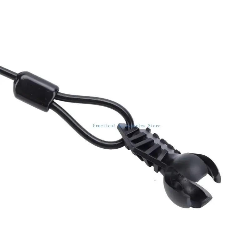 

U75E Elastic Safety Lanyard Hold Secure Lanyard Clip Convenient Safety Lanyard Simple Installation for Boats RXT