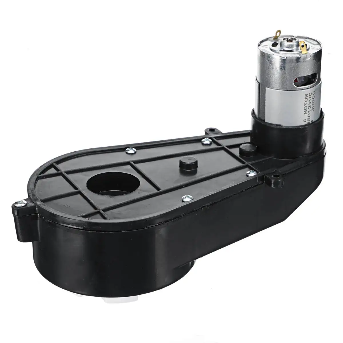 

12V 2Pcs RS390/550 30000 RPM 12000 RPM Electric Motor Gearbox For Children Kids Ride-On Car Bike Toy Accessories Replacement