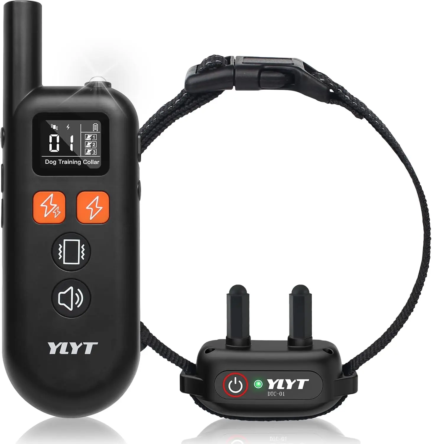 

Электронный ворот для дрессировки собак, 4 режима, пульт дистанционного управления до 1/2 мили, перезаряжаемый, водонепроницаемый IPX7, для собак 15–120 фунтов