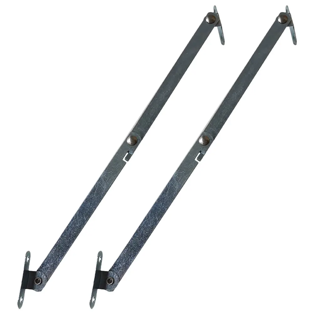 

1 Pair Floor Mirror Brackets Folding Lift Hinges Heavy Duty Support Hinge For Wooden Box Lid Cabinet Door