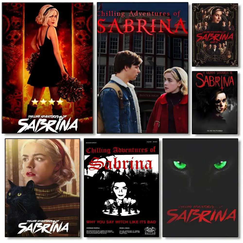 Chilling Adventures of Sabrina Poster High Quality Wall Art for Home Bedroom Living Hallway Perfect Gift