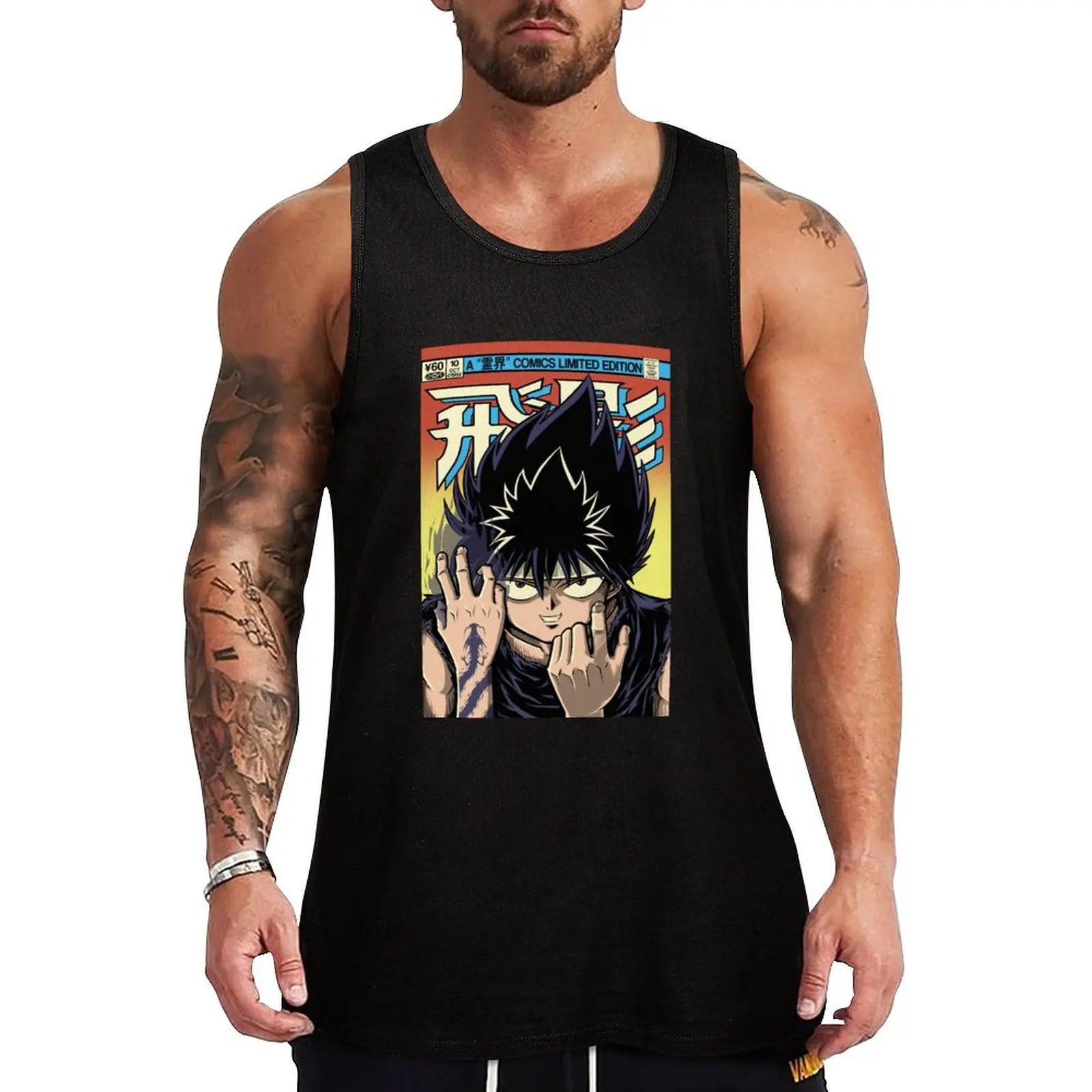 HIEI #1 Tank Top Weekend Casual Tank Top Sleeveless Loose Fit Top