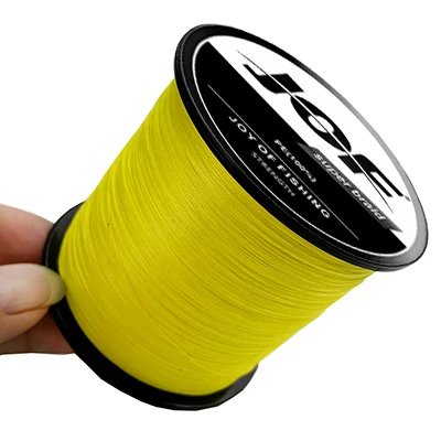 Jof 4x Gevlochten 300M 500M 1000M Pe Vislijn Multifilament Glad Vislijn Voor Vissen Lokken Aas karper Vis 10-80LB