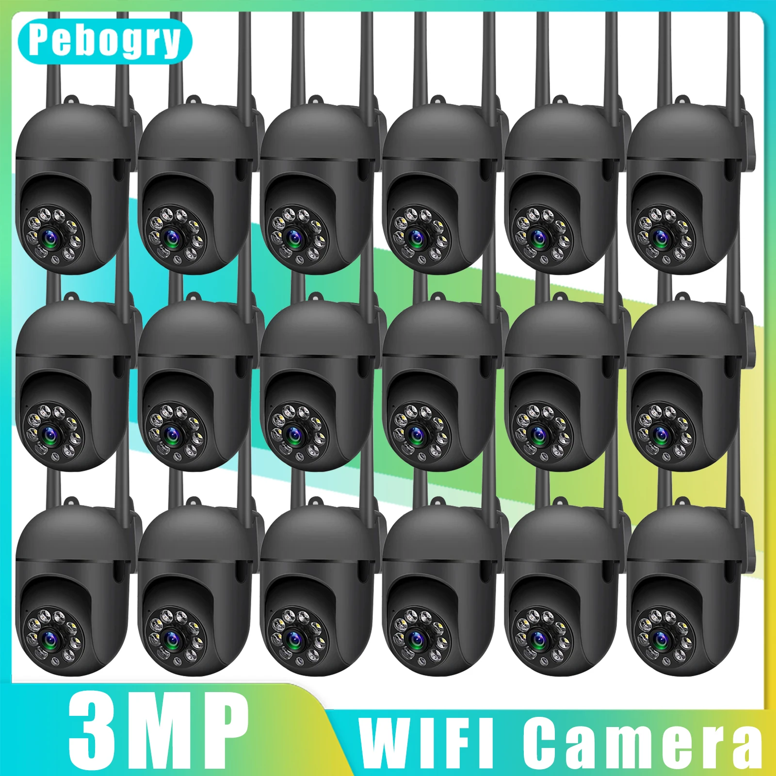 cameras de vigilancia wifi ao ar livre zoom digital 4x deteccao humana ai cameras de vigilancia video audio bidirecional 01