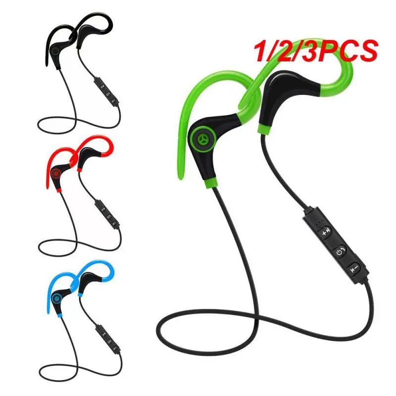 1/2/3PCS Sport Headphone Wireless Earphones Waterproof audifonos earphone Stereo bass Headset with Mic for