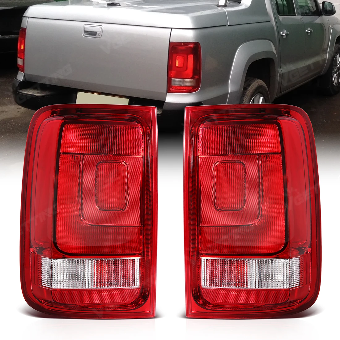 

2H1945095A 2H1945096A Задний фонарь для VW Amarok UTE 2010-2020, стоп-сигнал, сигнальная лампа заднего хода, противотуманная фара, крышка заднего фонаря 12 В