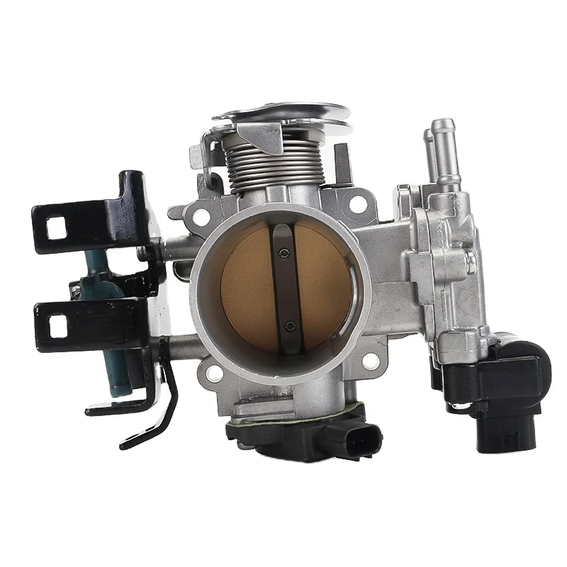 OE 16400-PWA-G52 Throttle Body Assembly, Stable Performance Engine Part for Honda Fit Jazz 1.3L 1.5L
