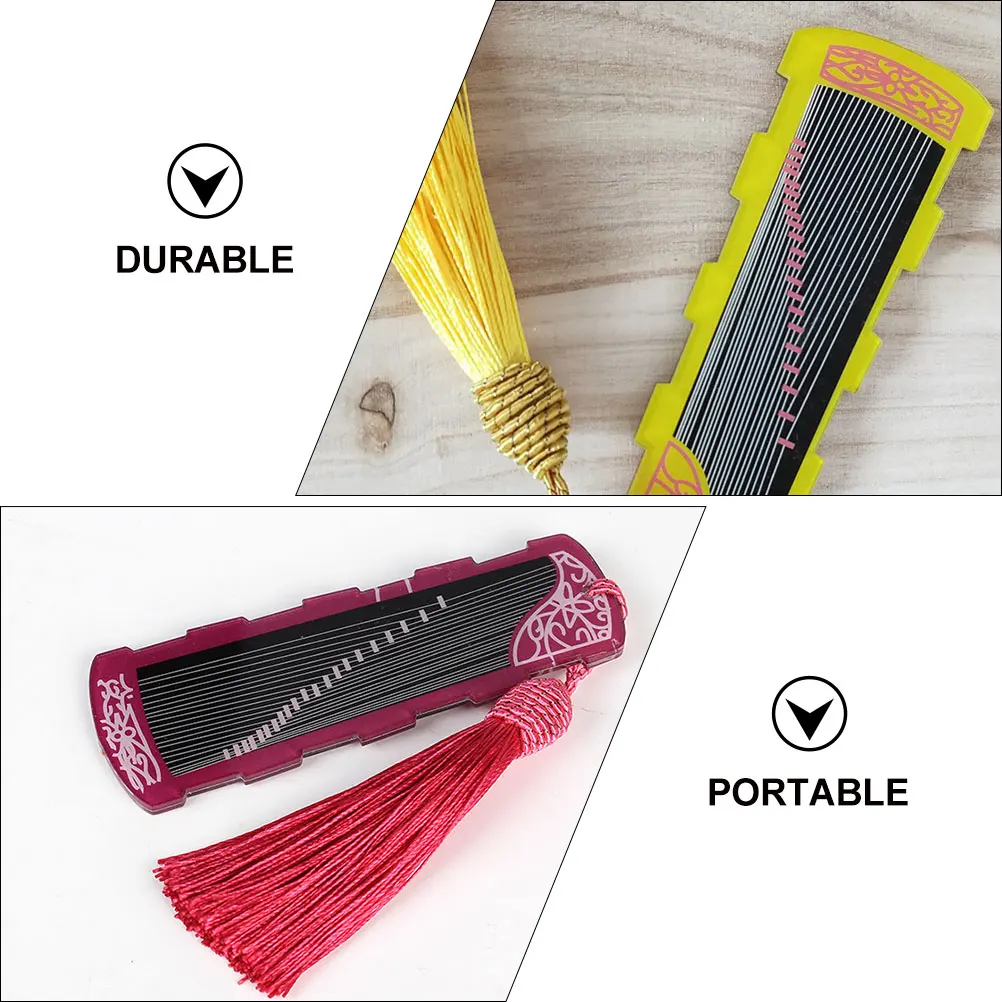 

3pcs Wrapping Board Acrylic Lightweight Storage Device For Guzheng Picks Pipa Accessories Natural Stringed Instrument Practical