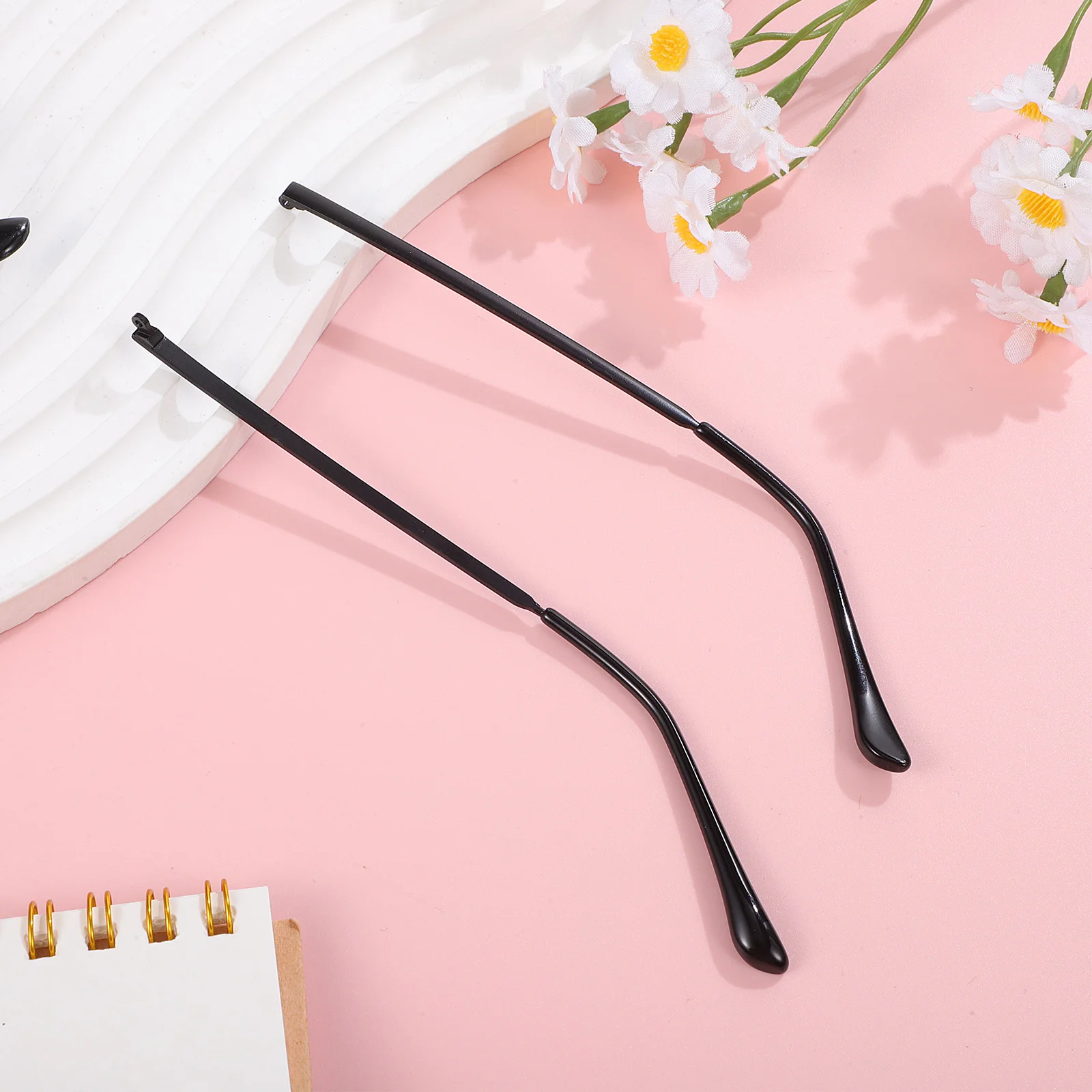 

Glasses Accessories Black Metal Spring Temple Arms for Sunglasses Reading Myopia Glasses Replacement Eyewear Frame Parts Comfort