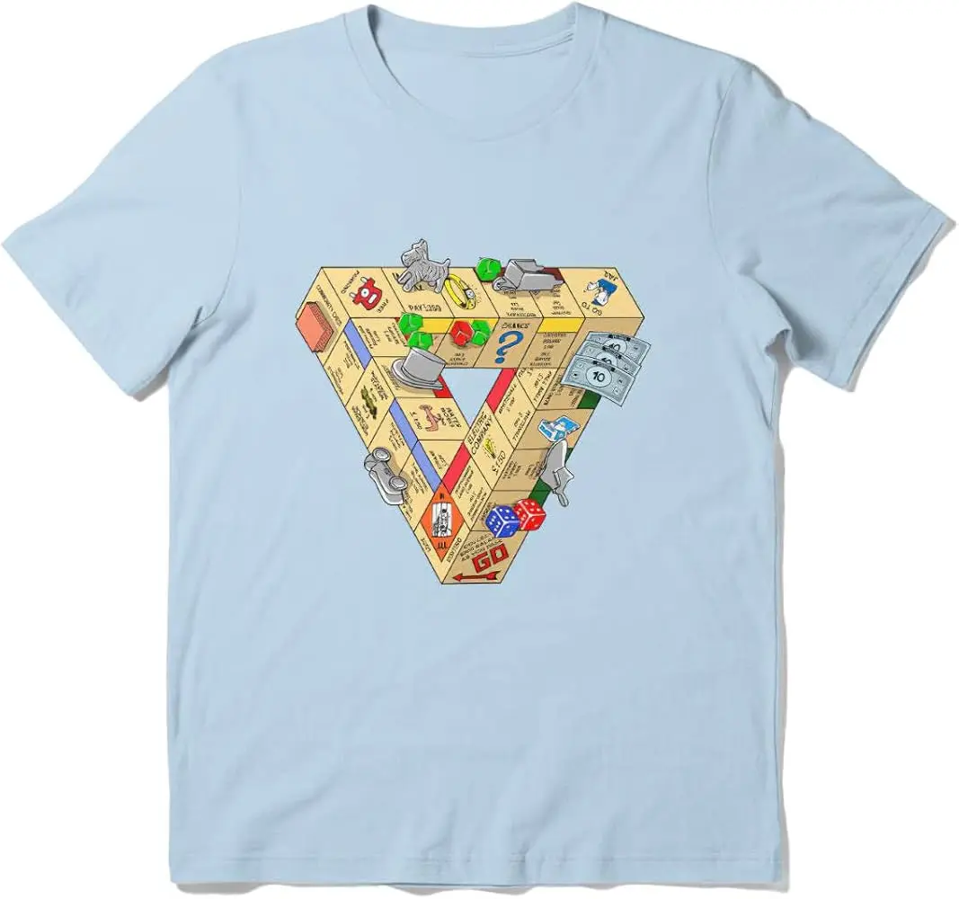 Unisex Shirt The Sleeve Impossible  Board Cotton Game Friends Tee T-Shirt  High Quality 100%Cotton Short Sleeve