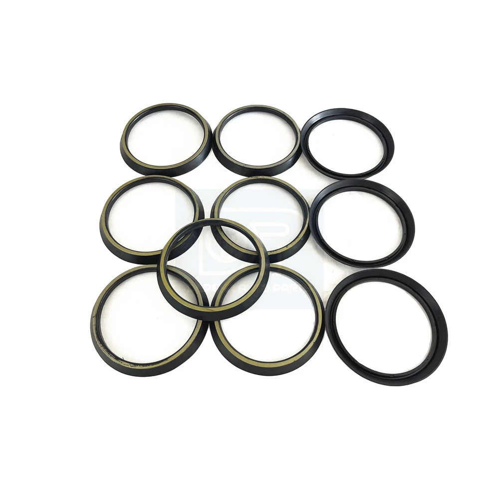 10PCS Drive Flange Gearbox Housing Oil Seal Ring V-Ring 1652622 1523124 Fit For Volv- AT2412 AT2512 Truck B7 B9 B10 B12 Bus