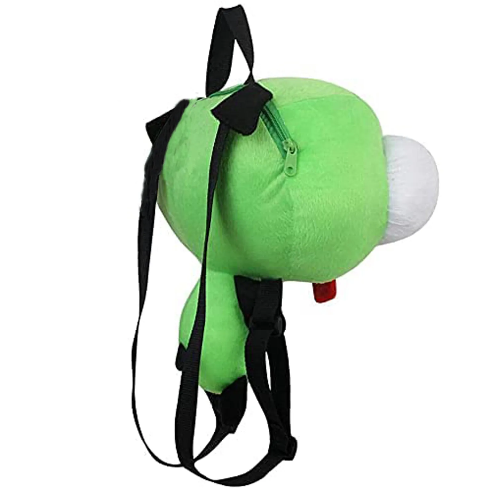 Christmas Decoration Plush Eyes Robot Girl  Green Bag Stuffed Toy Gift