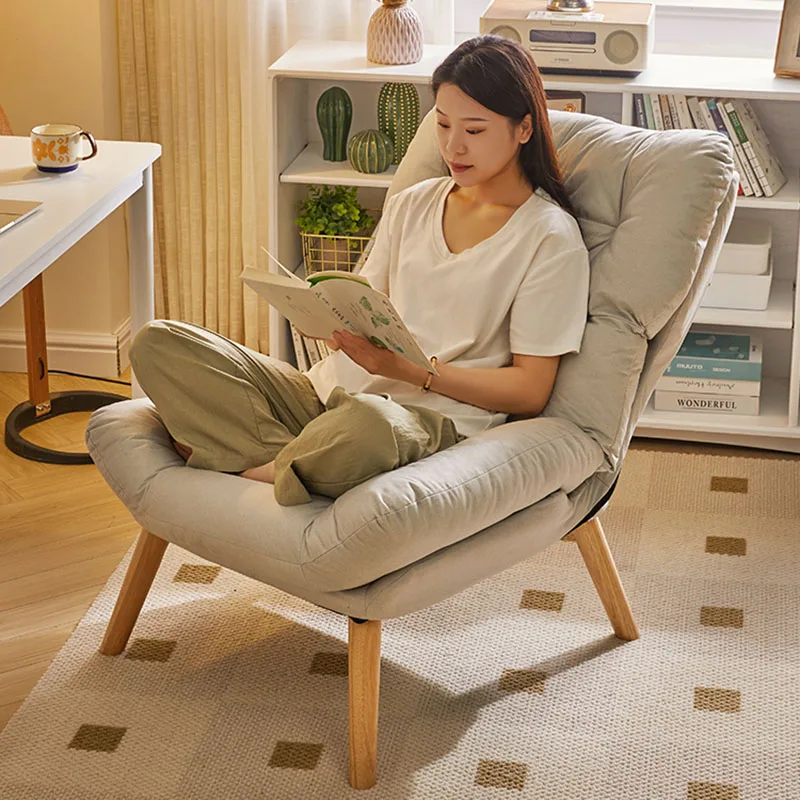Single Luxury Living Room Chairs Antiques Pads Ergonomic Holder Dining Chairs Ultralight Minimalist Meubles De Salon Furniture image 2