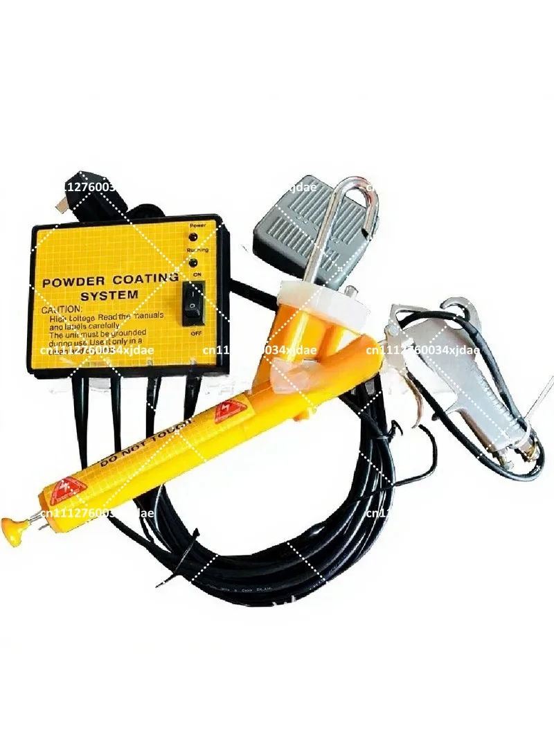 220V 110V Portable Electrostatic Powder Coating Spray Gun Small Painting Equipment