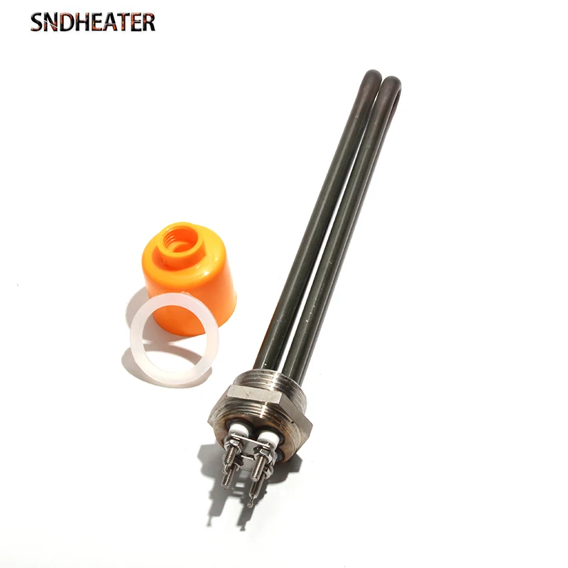 

SNDHEATER Heating Element DN25 (1") 32mm Electric Water Heaters Parts 3KW/6KW/9KW/12KW 220V/110V/380V 304SUS with Green Oil