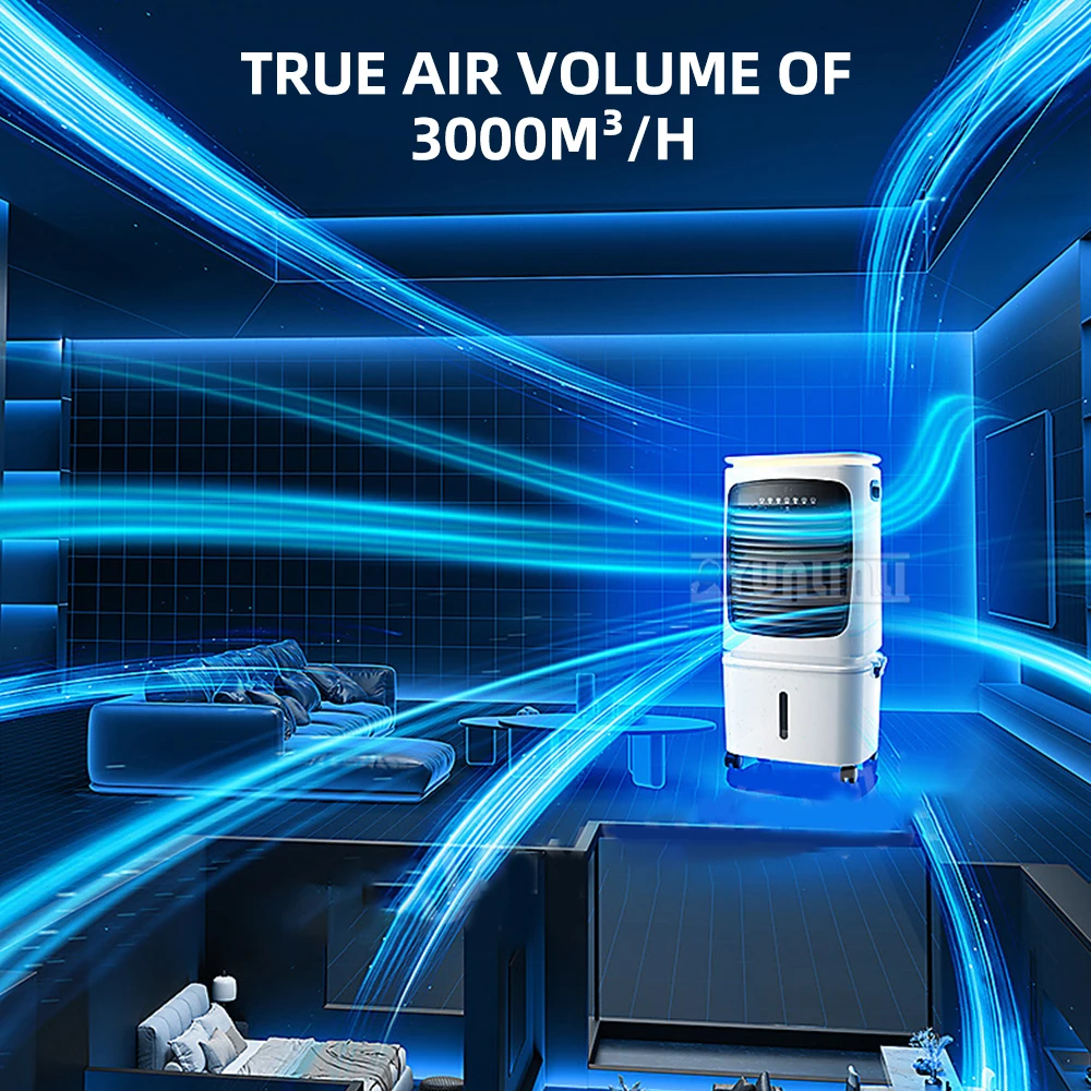 Небольшой вентилятор для кондиционирования воздуха, бытовой охлаждающий вентилятор для спальни, холодильник, внутренний бесшумный охлаждающий вентилятор