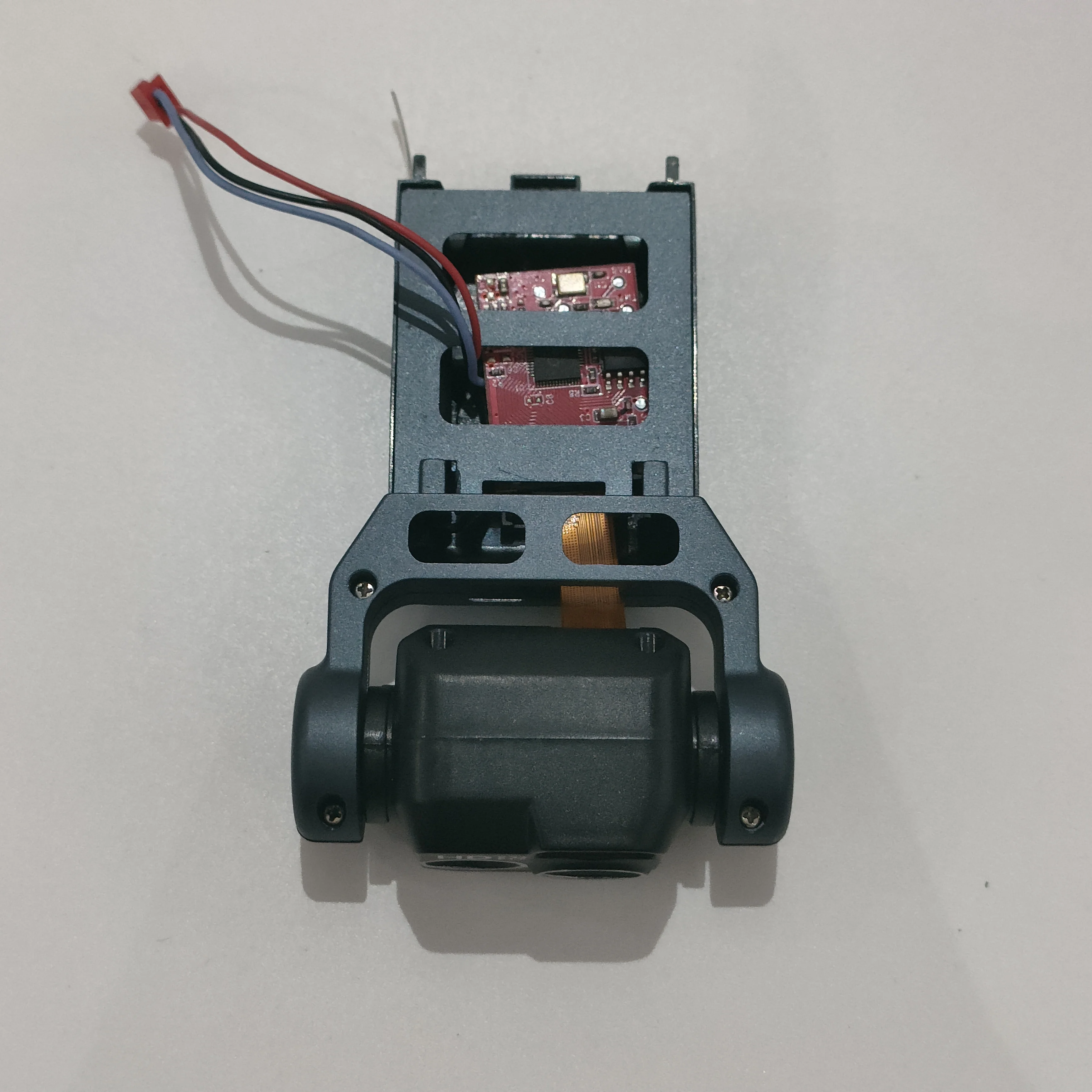 Caixa de câmera para acessório de peça de quadricóptero drone com escova P15