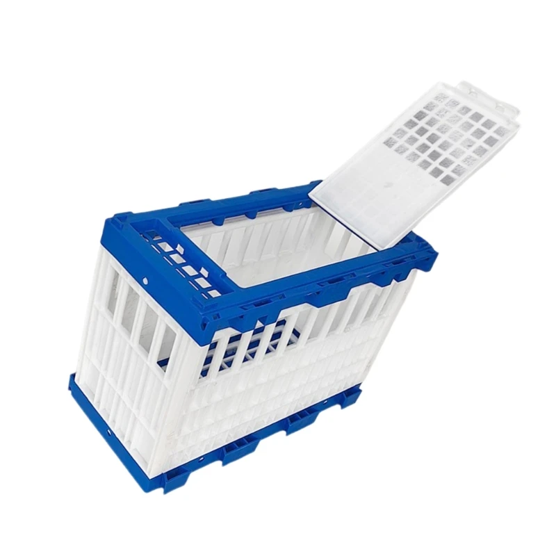 

Plastic Bird Cage For Pigeons Training Durable Lightweight Easy To Assemble