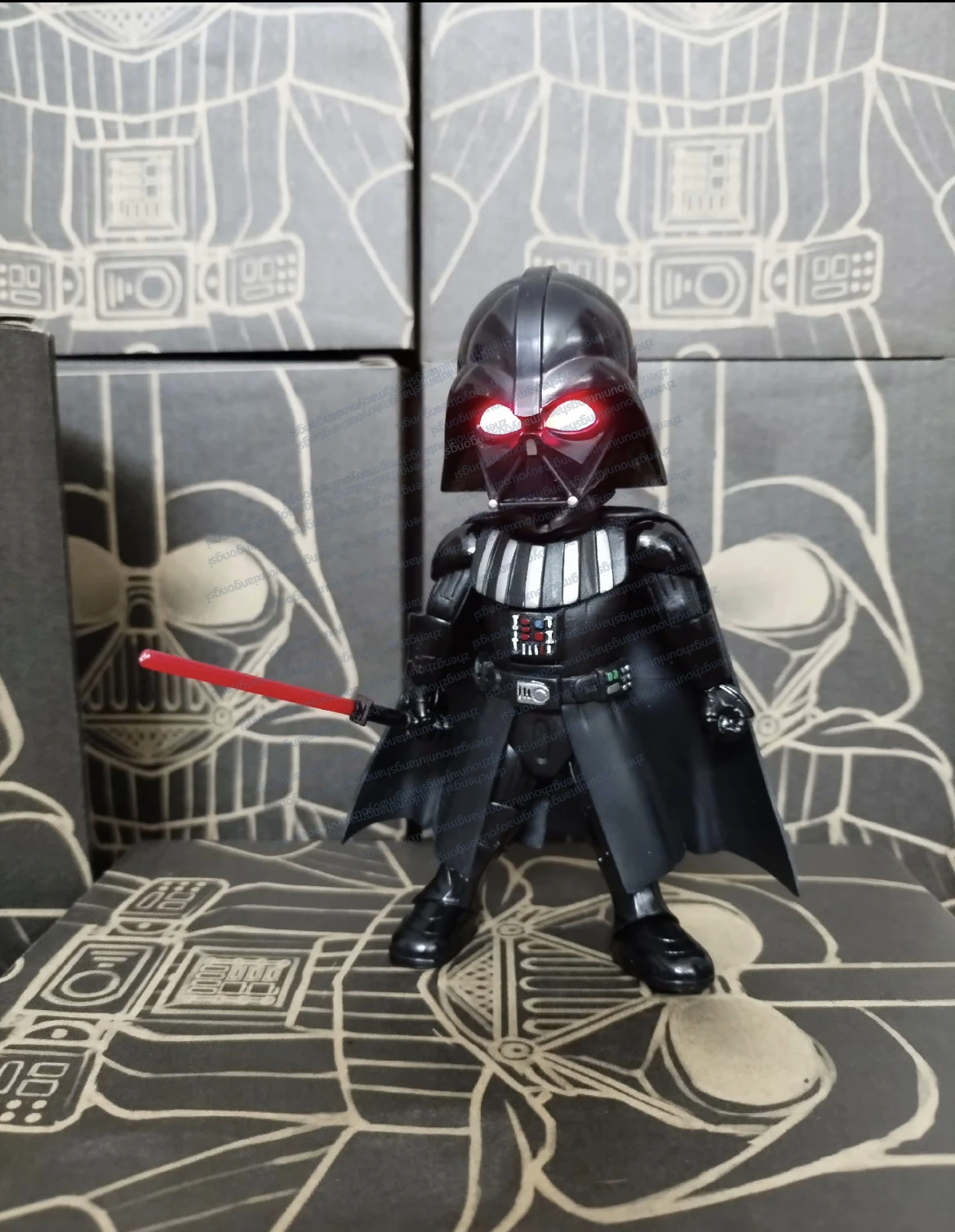 Anime Force Awakens Black Series Darth Vader Action Figure Model Toys Birthday Gift For Kids Funny Doll Desktop Decoration Gift