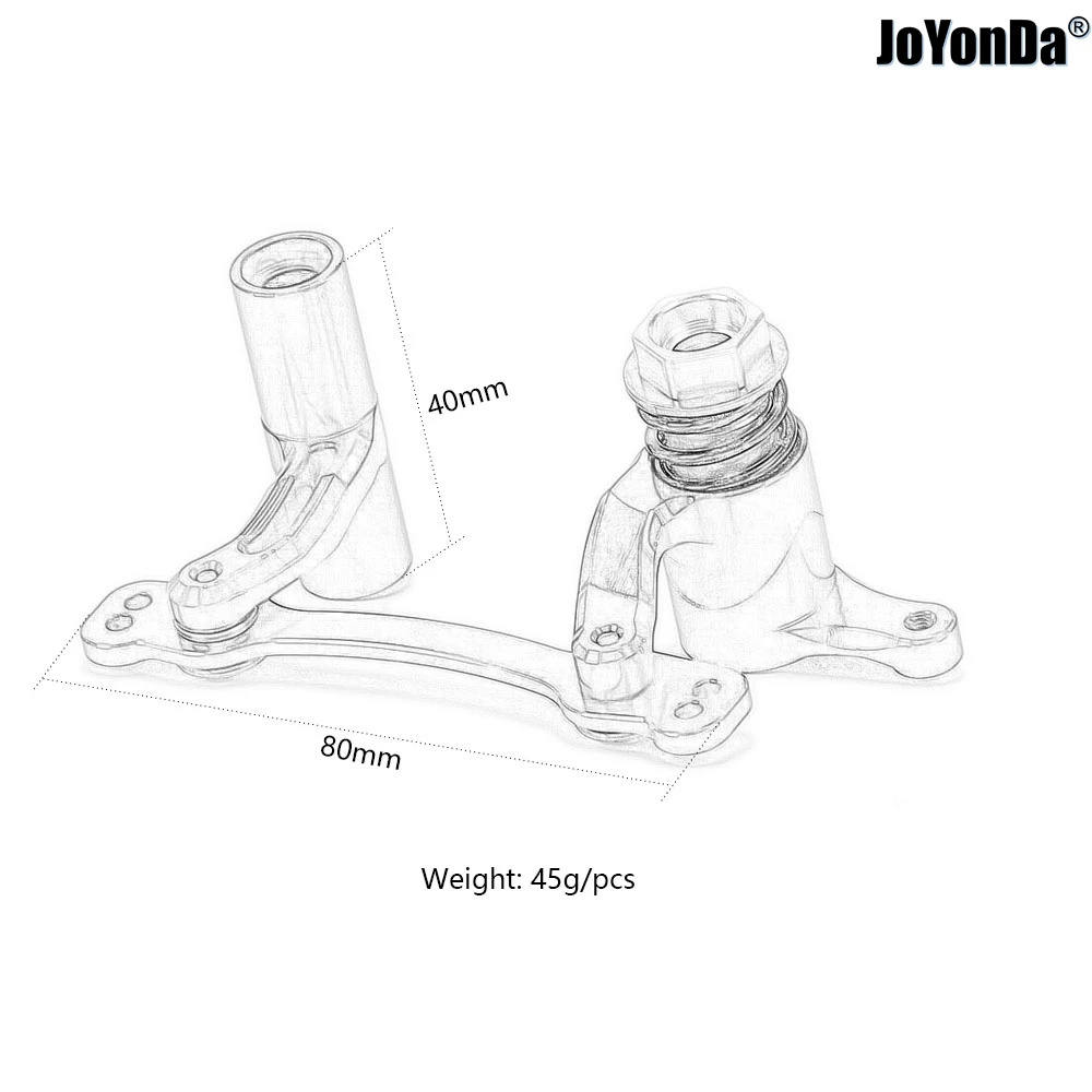 Aluminum Steering Assembly AR340073 AR340066 Upgrade Parts for RC Car 1/7 1/8 ARRMA INFRACTION KRATON LIMITLESS MOJAVE OUTCAST