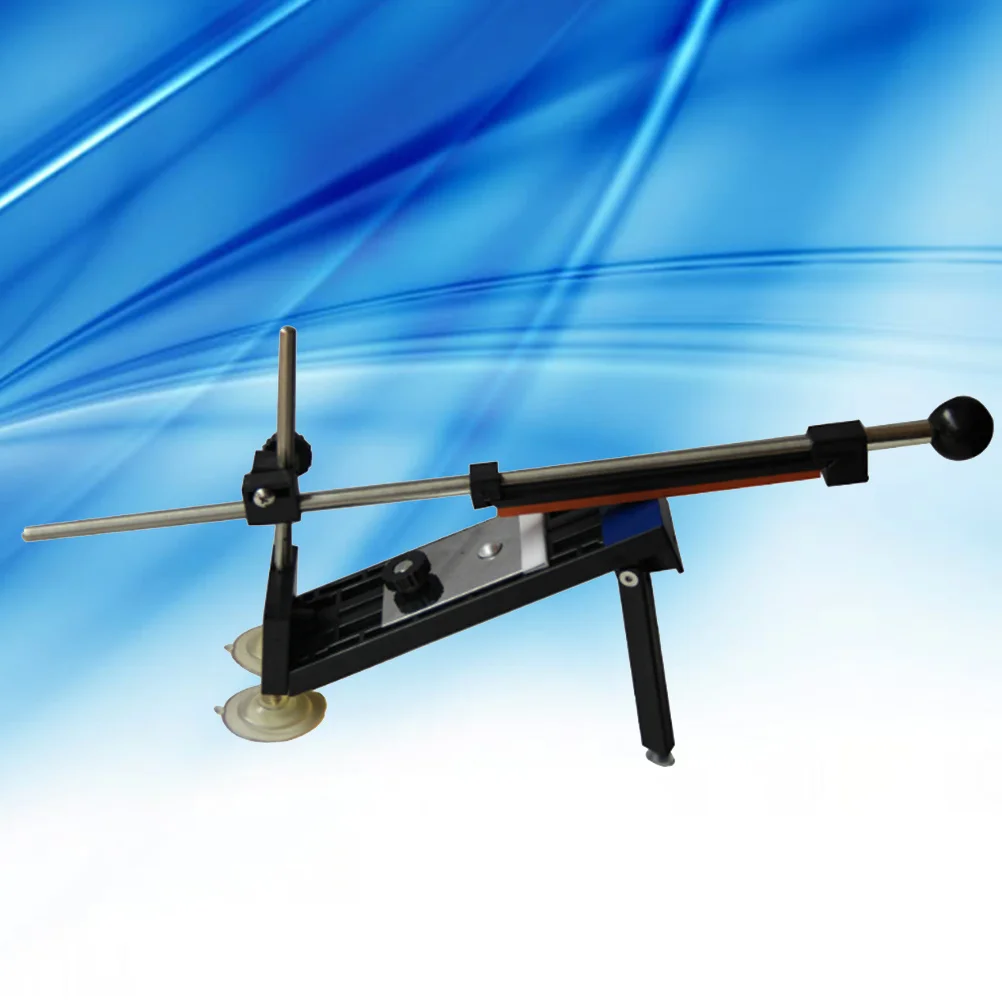 Kit de afilador de ángulo fijo para cocina 180 #   400 #   800 #   1500 #   Afilador de cuchillos de acero inoxidable con ángulo de fijación