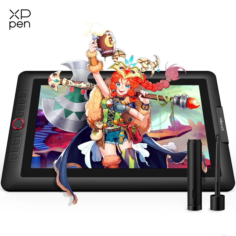 XPPen Artist 15.6 Pro Drawing Tablet Graphic Monitor Digital Animation Display with 1920x1080 Resolution for Windows Mac