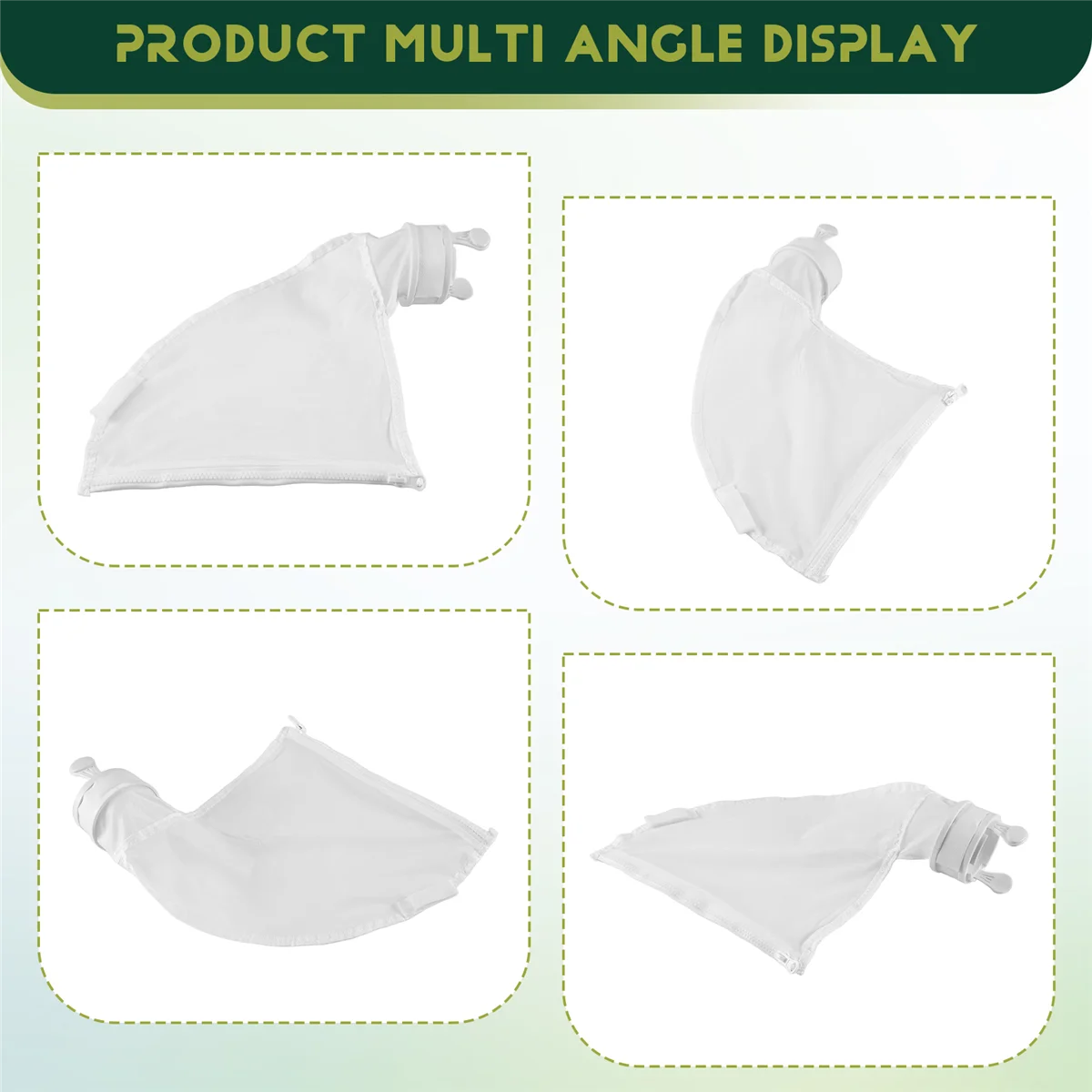 

【Последний шанс!】2 шт. совместимые сменные сумки на молнии для Polaris 280 и 480, сверхмощный пылесос для бассейна/детали фильтра