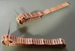 1/87 Excavator Metal Track Static Modification 954 Excavator Track