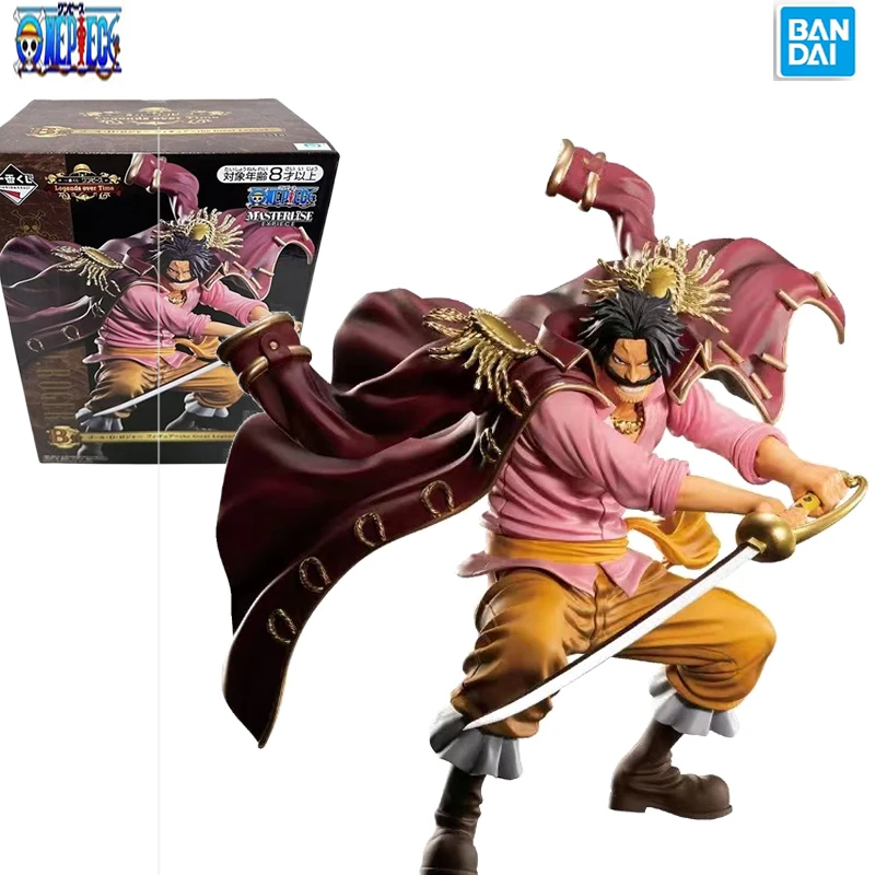 

100% Original Bandai Ichiban Award One Piece Legendary Era B Award Roger Genuine Animation Doll Model Hand Toy Children's Gift