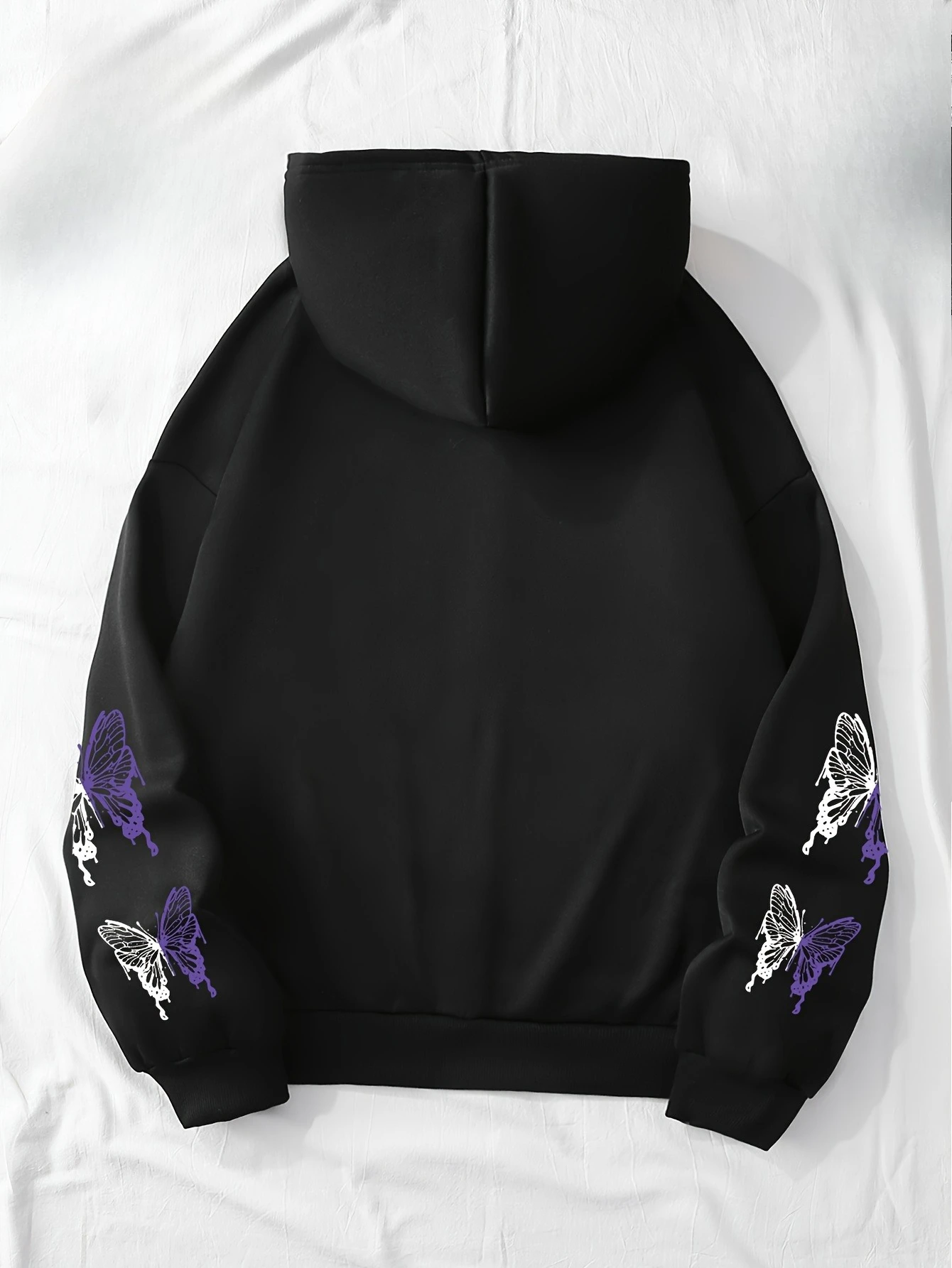 Butterfly Lovers Gift Pattern Women's Zipper Hoodies Cotton Fleece Jacket Hoody Sweatshirt Pullover Autumn Winter Oversize  Coat