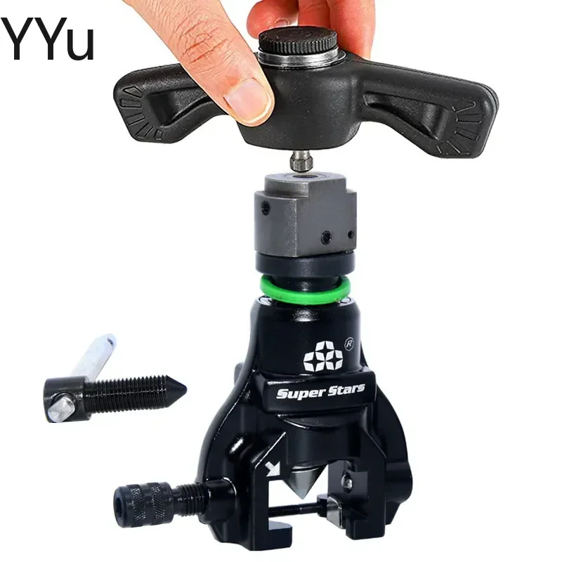 for Shengba Ratchet Hand Electric Dual Purpose Eccentric Flaring Tool for Air Conditioner Copper Pipe Imperial Bell Mouth