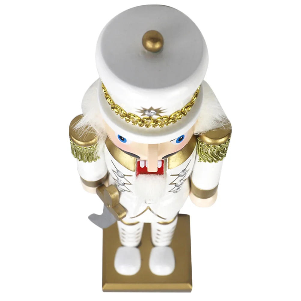 

Christmas Nutcracker Soldier Traditional Wood Nutcracker Desktop Ornament Xmas Table Decor Holiday Decor Gift Unique Nutcrackers
