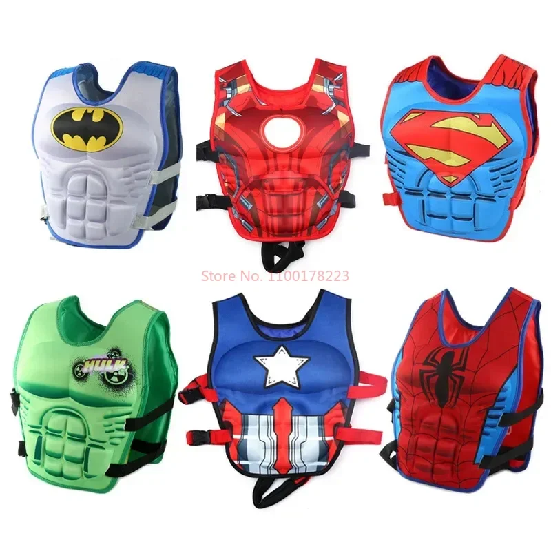 Marvel Children\'s Life Jacket Minnie Drifting Vest Cartoon Buoyancy Vest Kids Swimming Ring Beach Swimming Equipment Party Wear