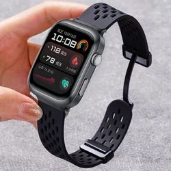 Magnetic Strap For Huawei Watch D2 Sport Silicone Watchband Breathable Correa Replacement Bracelet For Huawei Health Watch D2