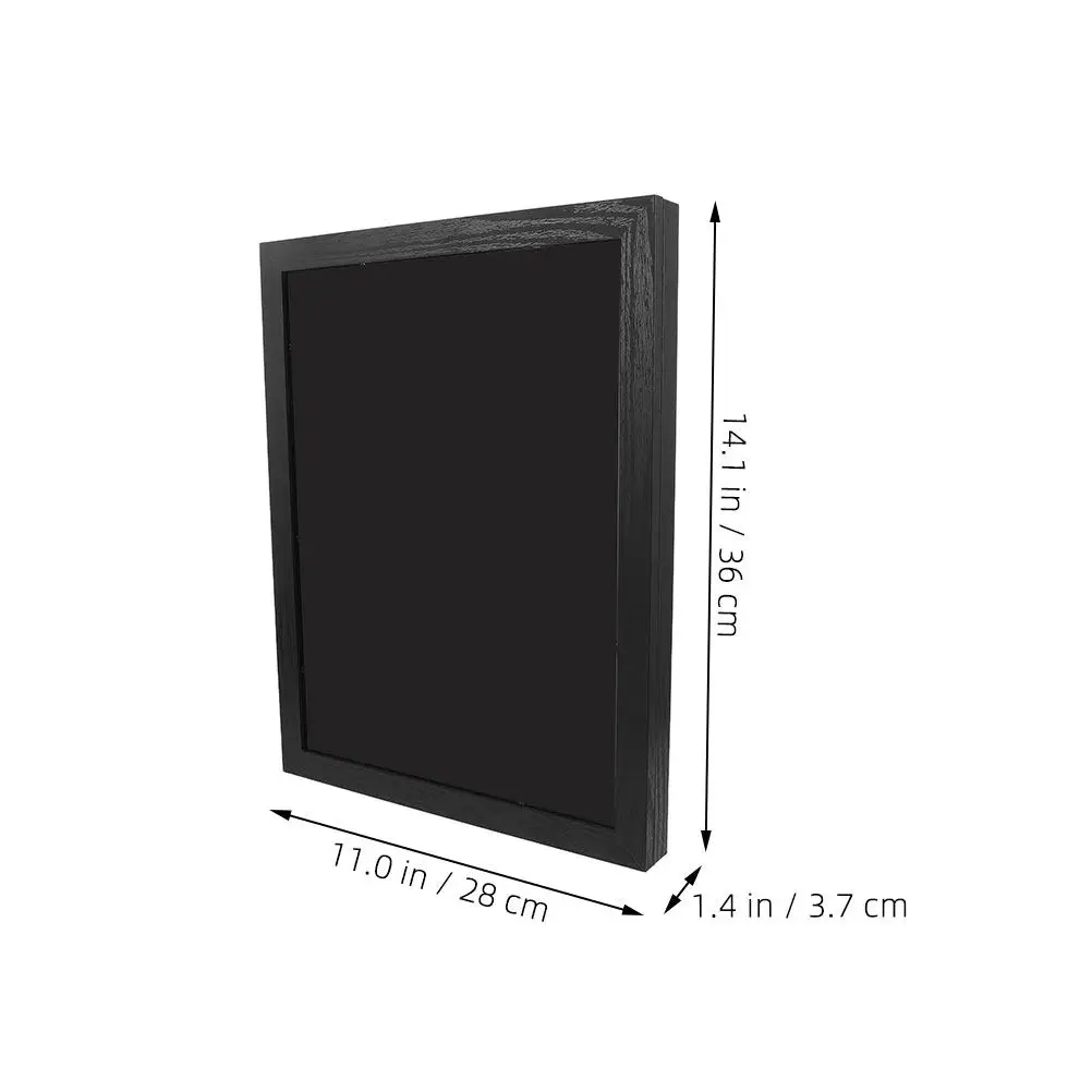 14x11 Inch Wooden Shirt Display Frame Shadow Box for Basketball Football Baseball Uniforms Sports Memorabilia Collection