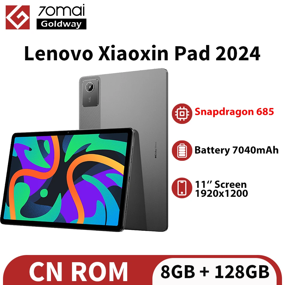 2024 Lenovo Xiaoxin Pad 8 GB 128GB ROM 11