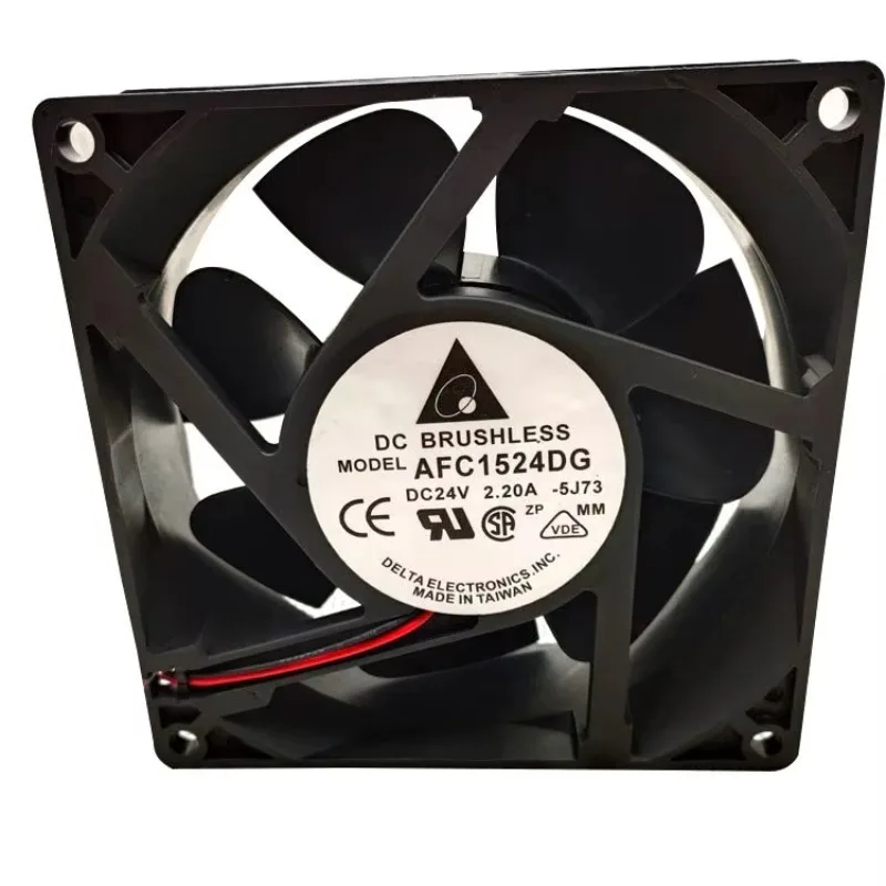 For Delta AFC1524DG 15050 15CM 24V 2.20A High Airflow Variable Frequency Drive Cooling Fan