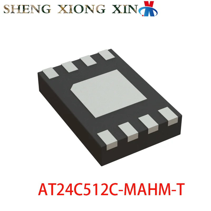 5pcs/lot 100% NEW AT24C512C-MAHM-T 8-UDFN Memory Chip AT24C512C 2FC Integrated Circuit