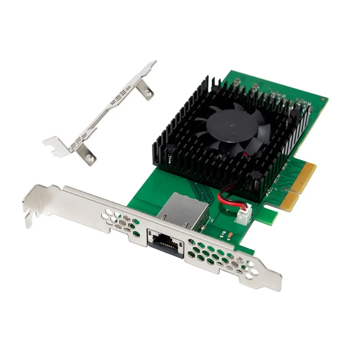 [VALUE PACK]PCIe X4 X540-T1 10GB Ethernet Server Network Card Single-Port 100/1000/10000Mbps Supports UEFI for Win7/8/10