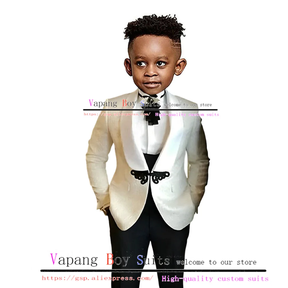 

Suit for Boy Wedding Jacket Pants 2 Piece Kids Tuxedo Formal Clothes Fashion 2-18 Blazer Child