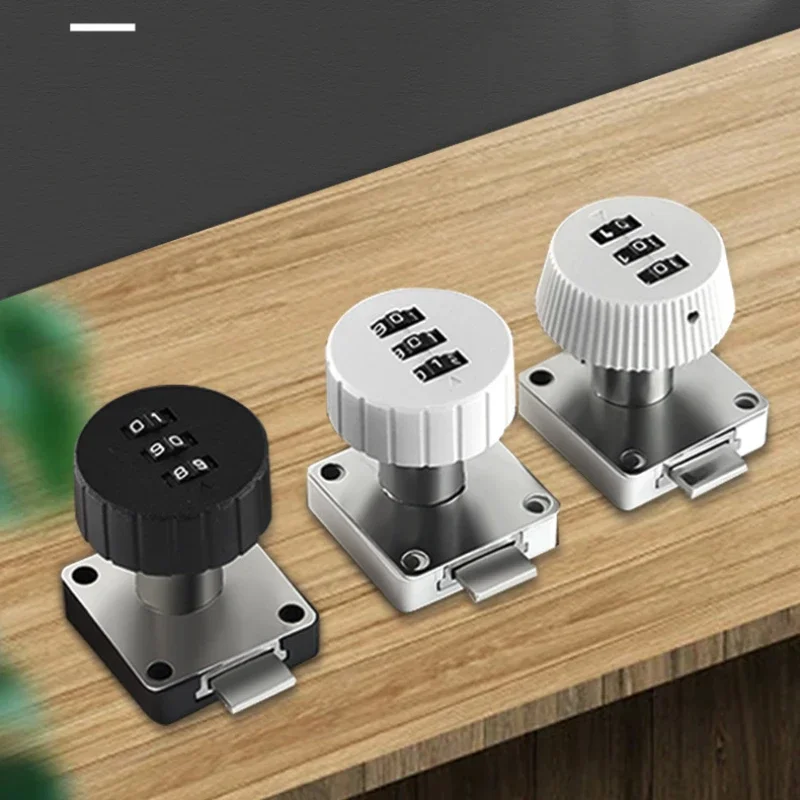 Office Drawer Cabinet Digital Password Mechanical Lock Security Anti-theft Wardrobe Locker Smart Home Hardware Lock Without Key